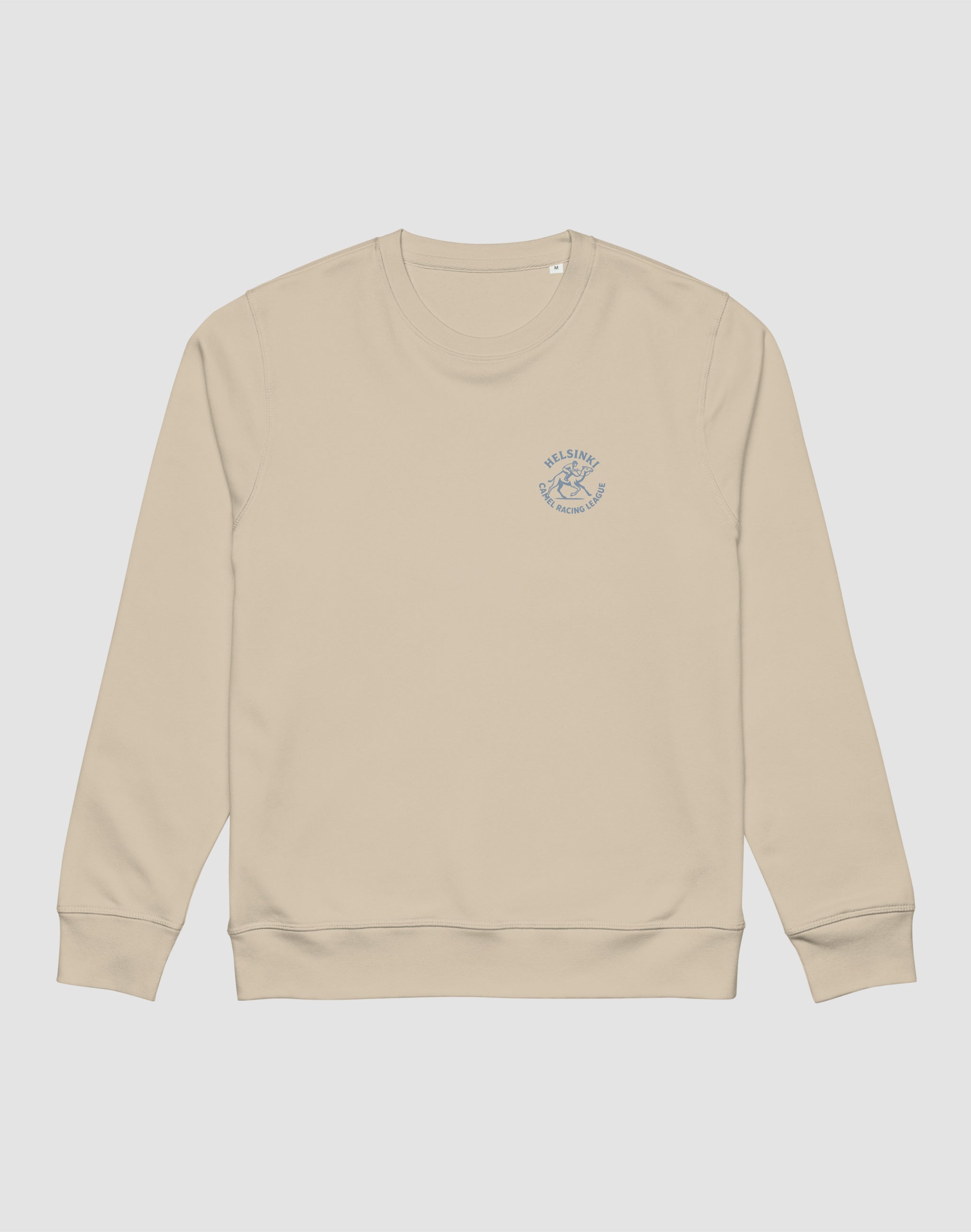 Helsinki Camel Racing League Vintage sweatshirt desert dust small chest print — PERAMA Sports Federation