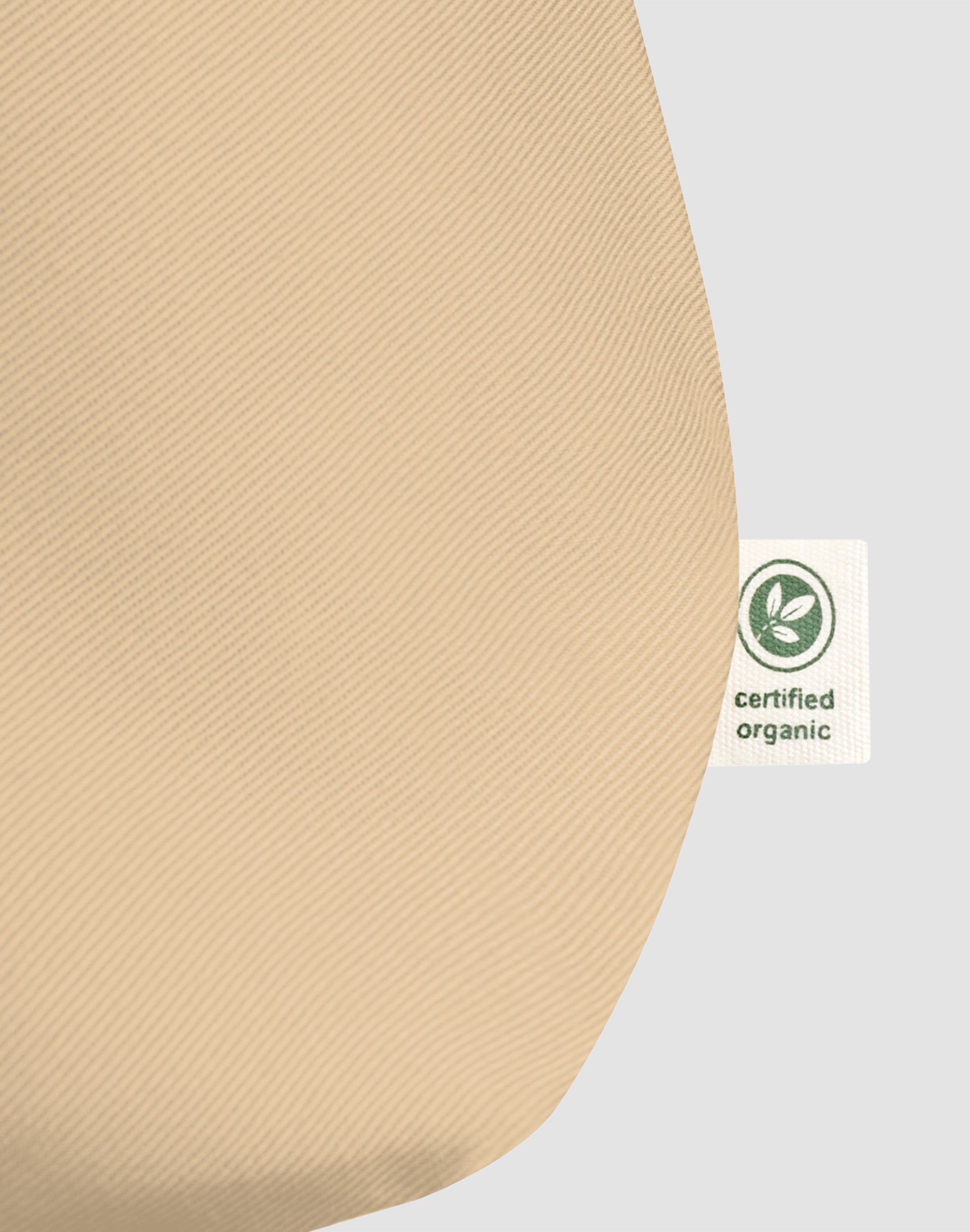 Helsinki Camel Racing League Twill Eco Tote detail  certified organic— PERAMA Sport Federation
