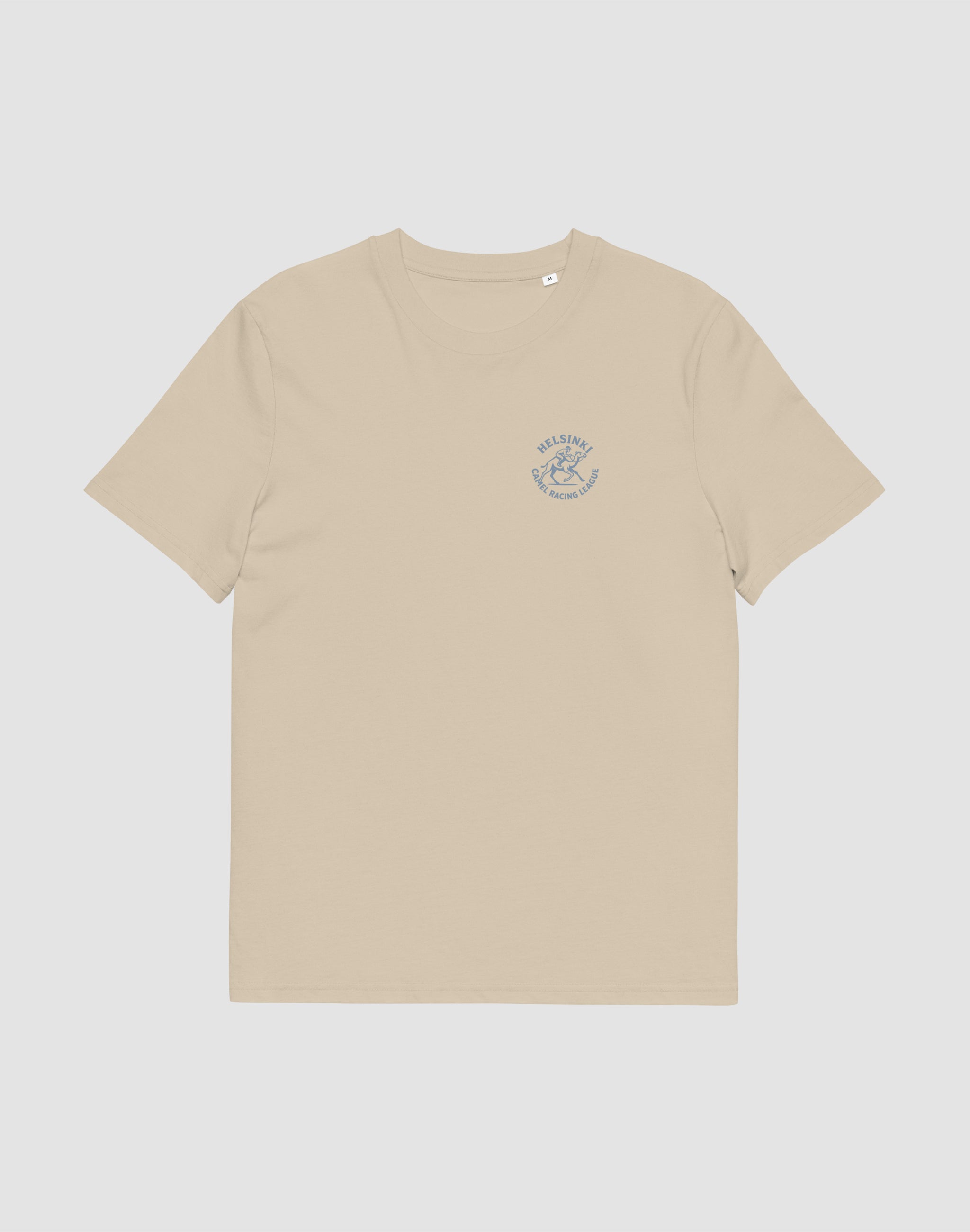 Helsinki Camel Racing League Heritage club desert dusk t-shirt tonal small chest print — PERAMA Sports Federation