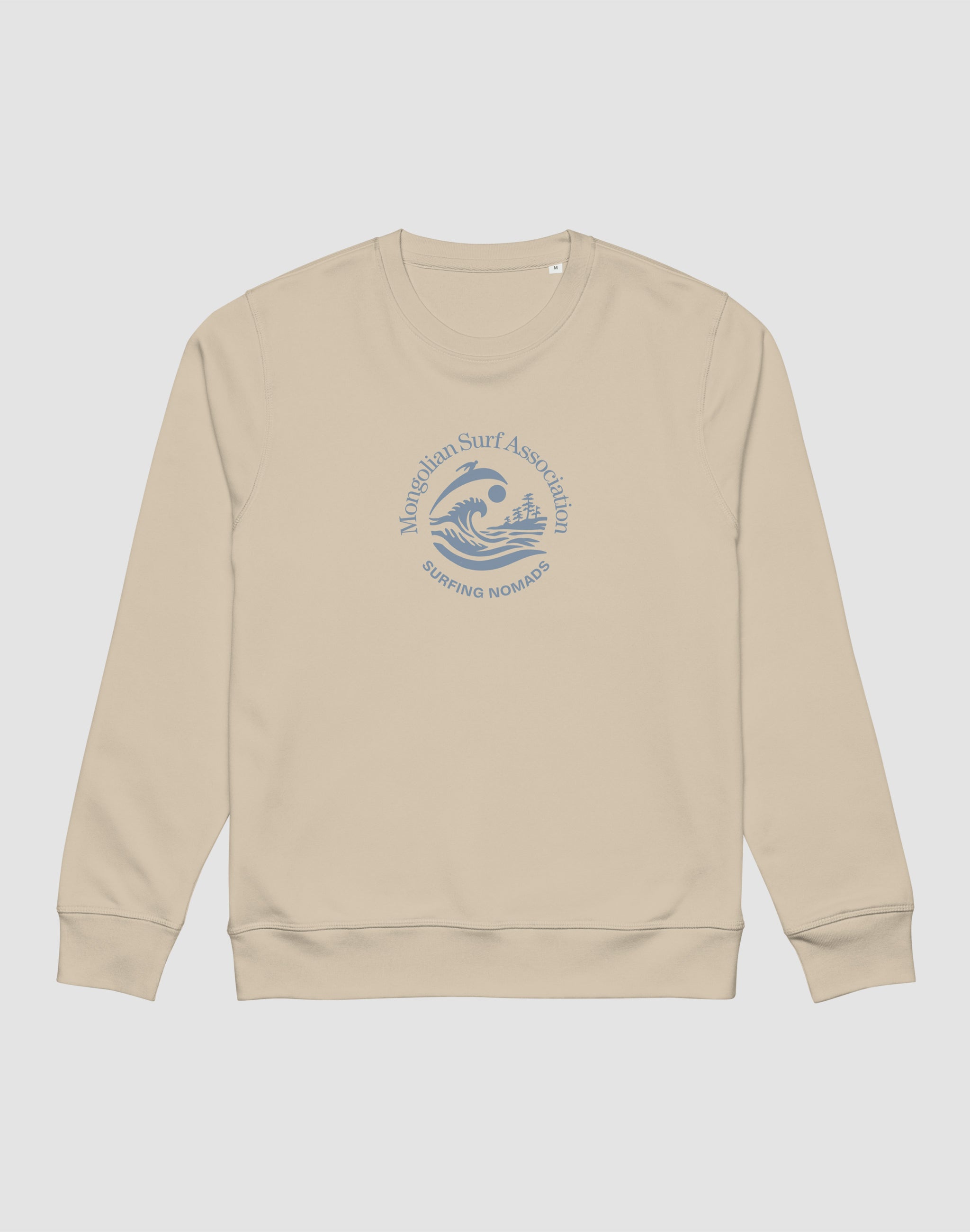 Mongolian Surf Association desert dusk club sweatshirt  — PERAMA Sports 
