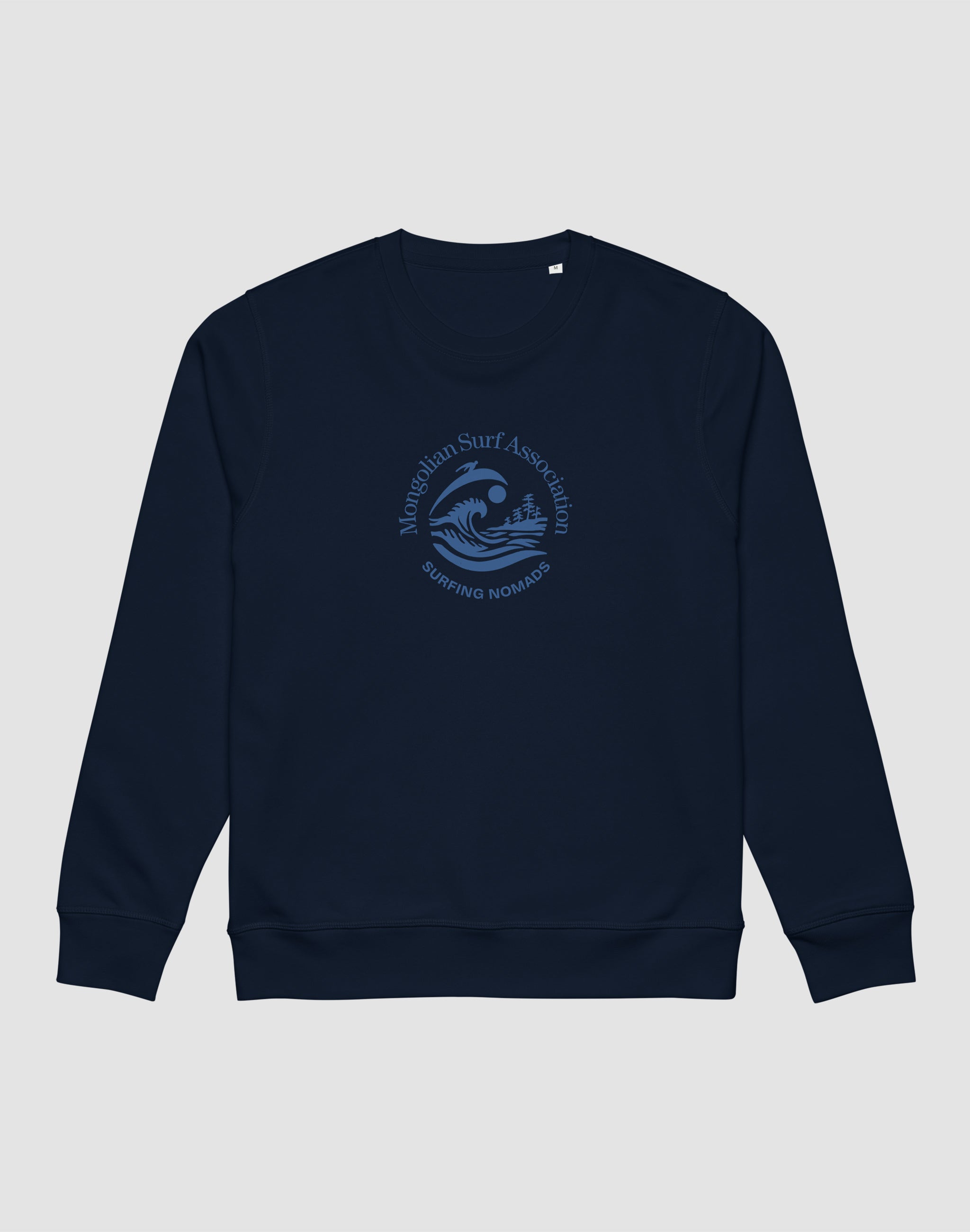 Mongolian Surf Association navy club sweatshirt  — PERAMA Sports 