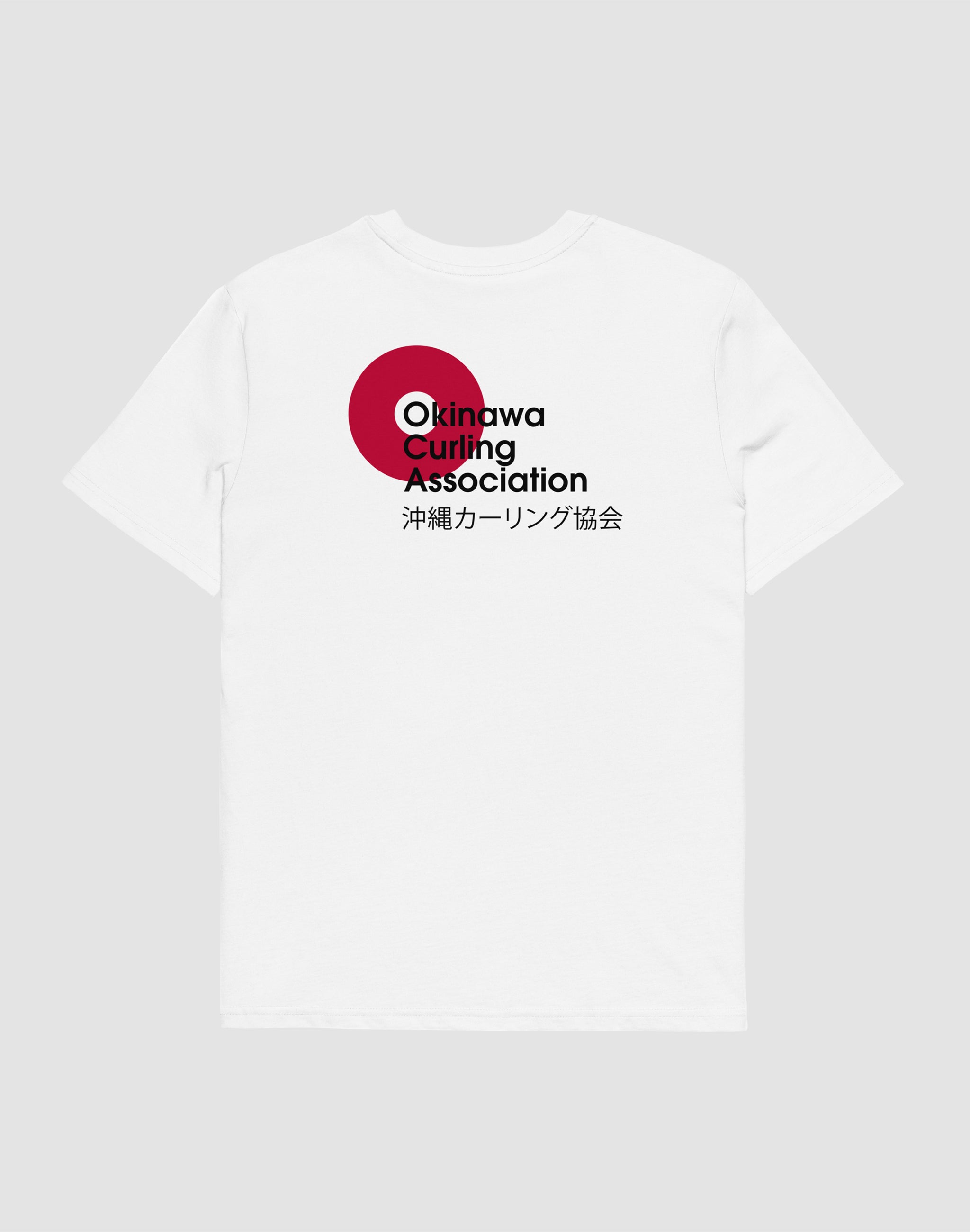 Okinawa Curling Association white T-Shirt — PERAMA Federations
