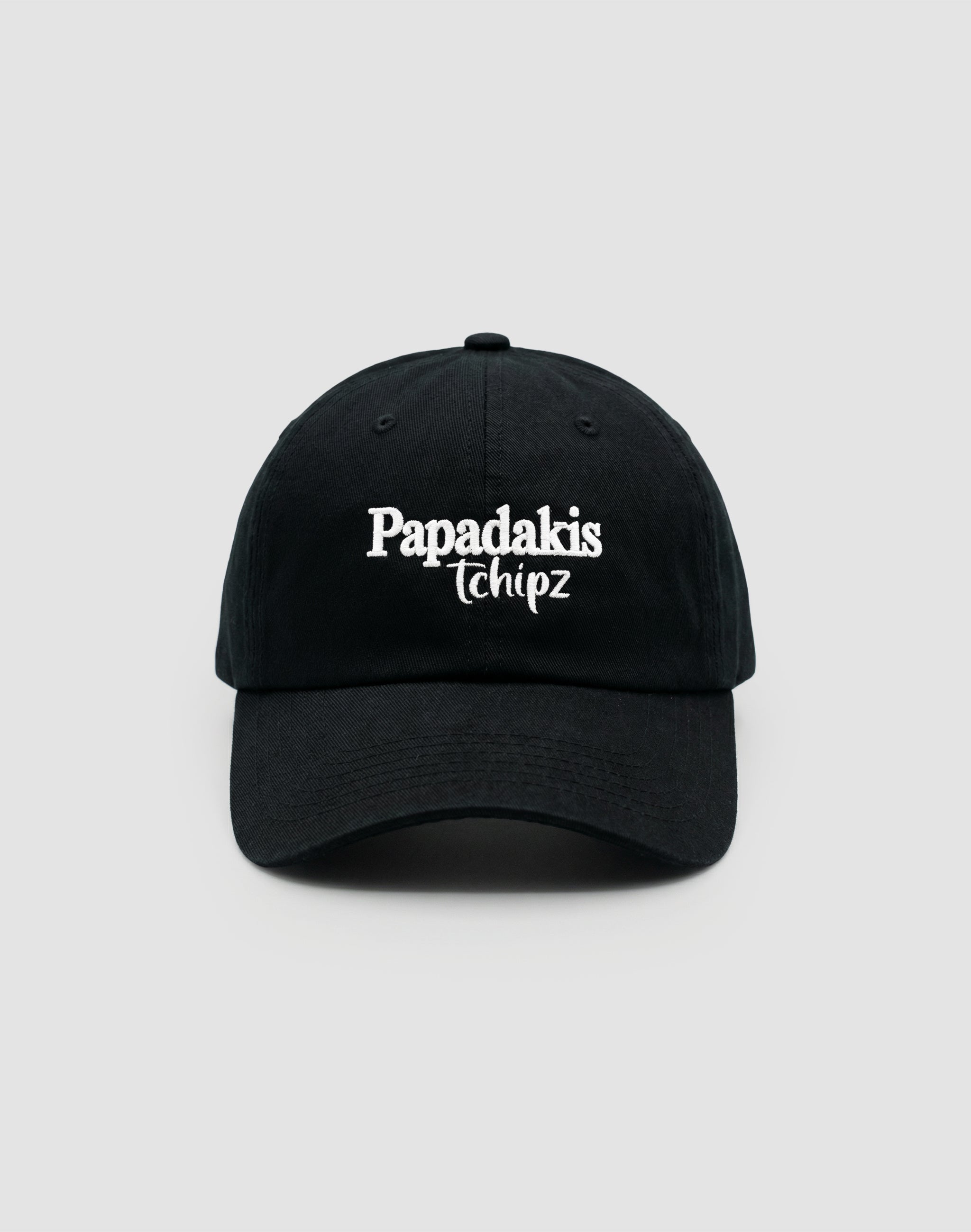 Papadakis Tchipz embroidered black cap — PERAMA Sponsors