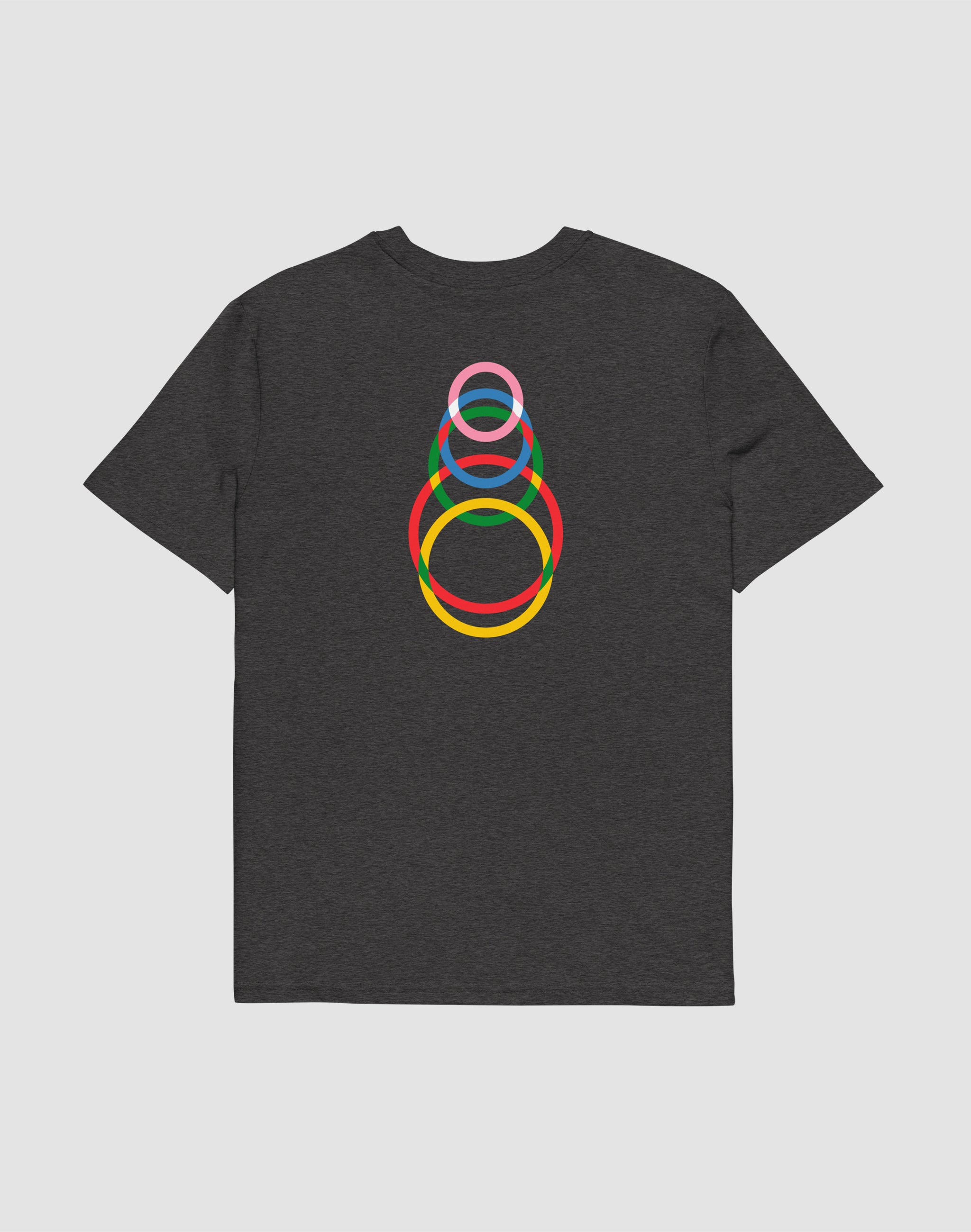 Speedball T-Shirt back print dark heather grey— PERAMA Classics
