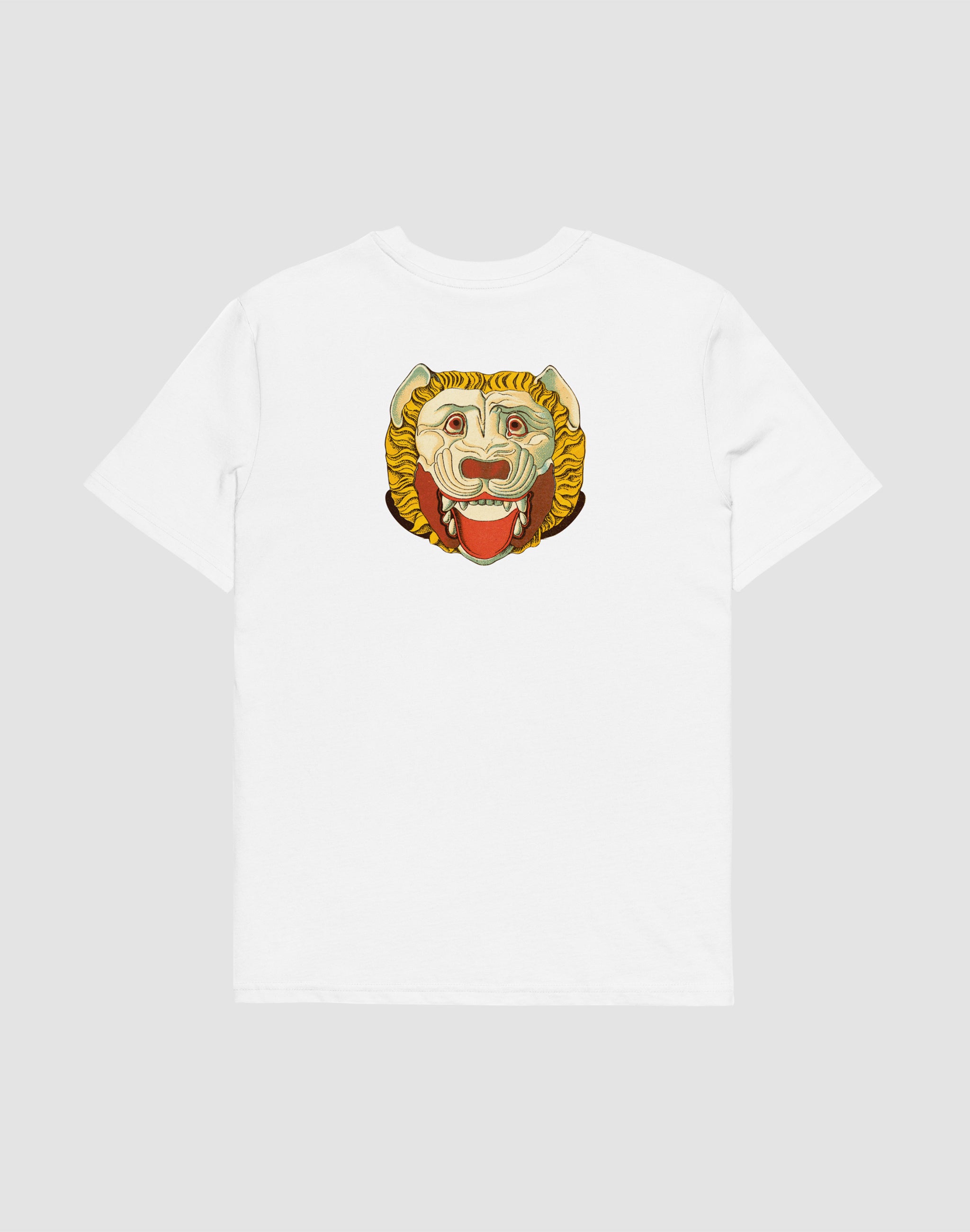 thespis white back t shirt — PERAMA Classics