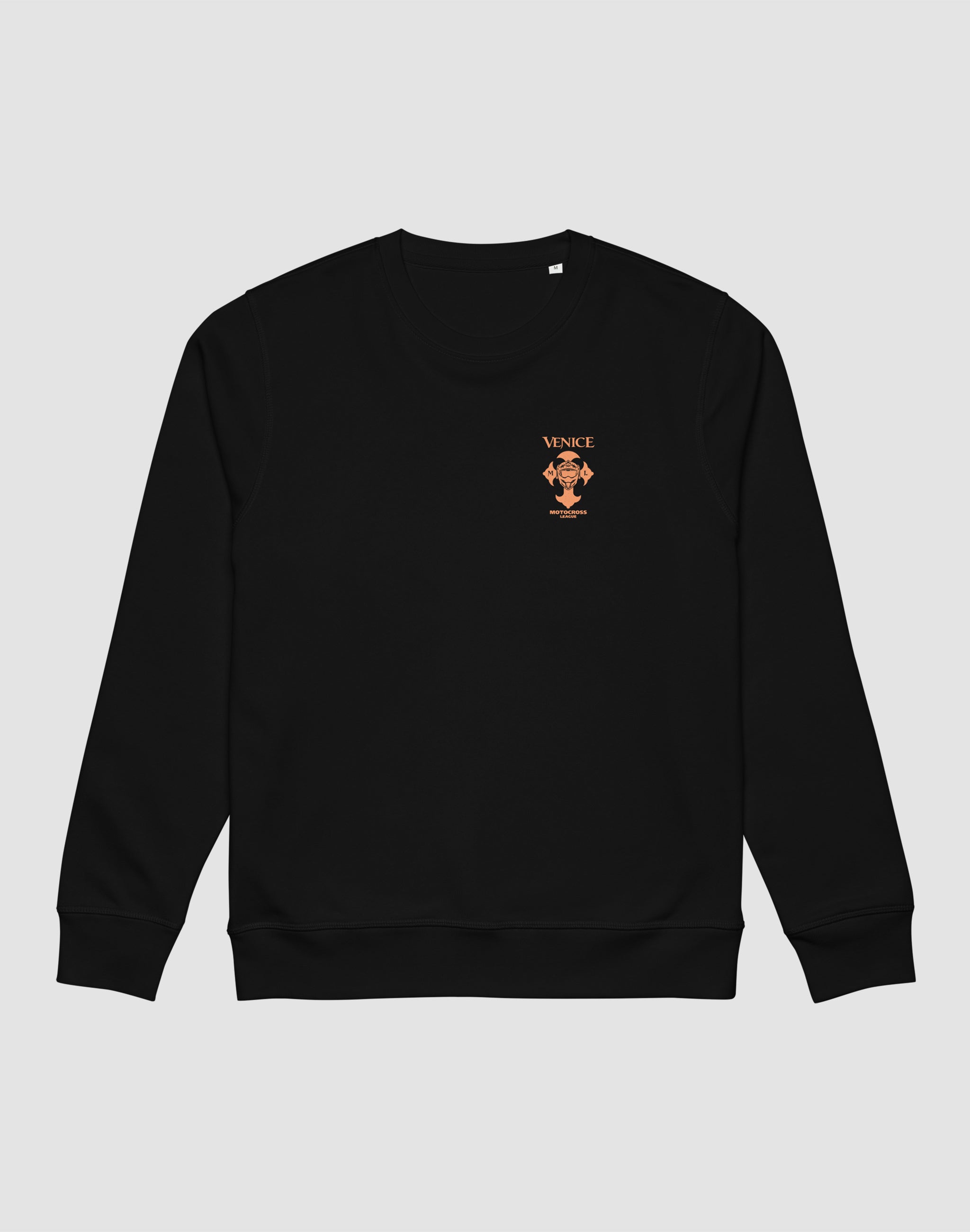 Venice Motocross League chest club sweatshirt black chest print — PERAMA Federations