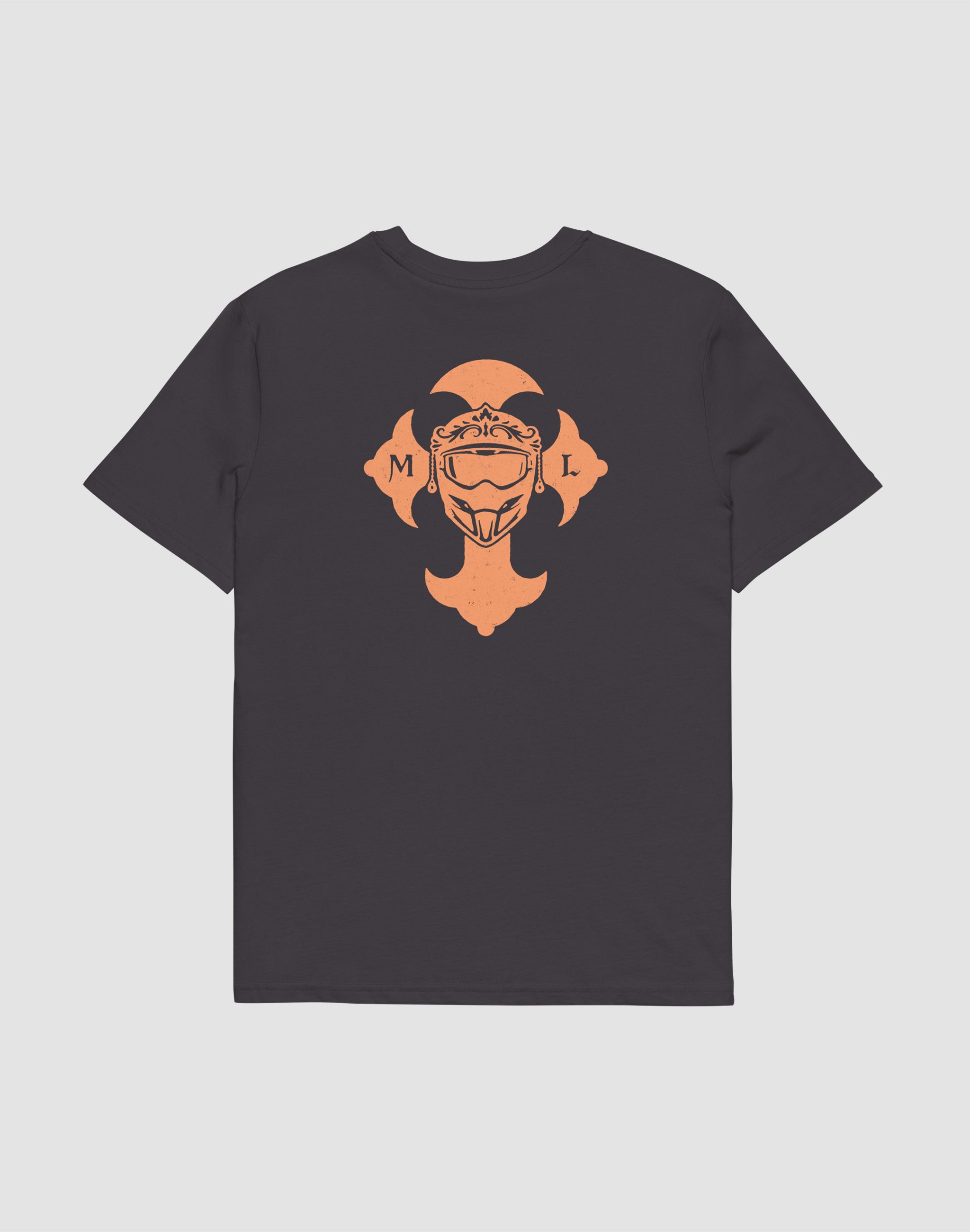 Venice Motocross League Clubwear T-anthracite Shirt back print — PERAMA Federations