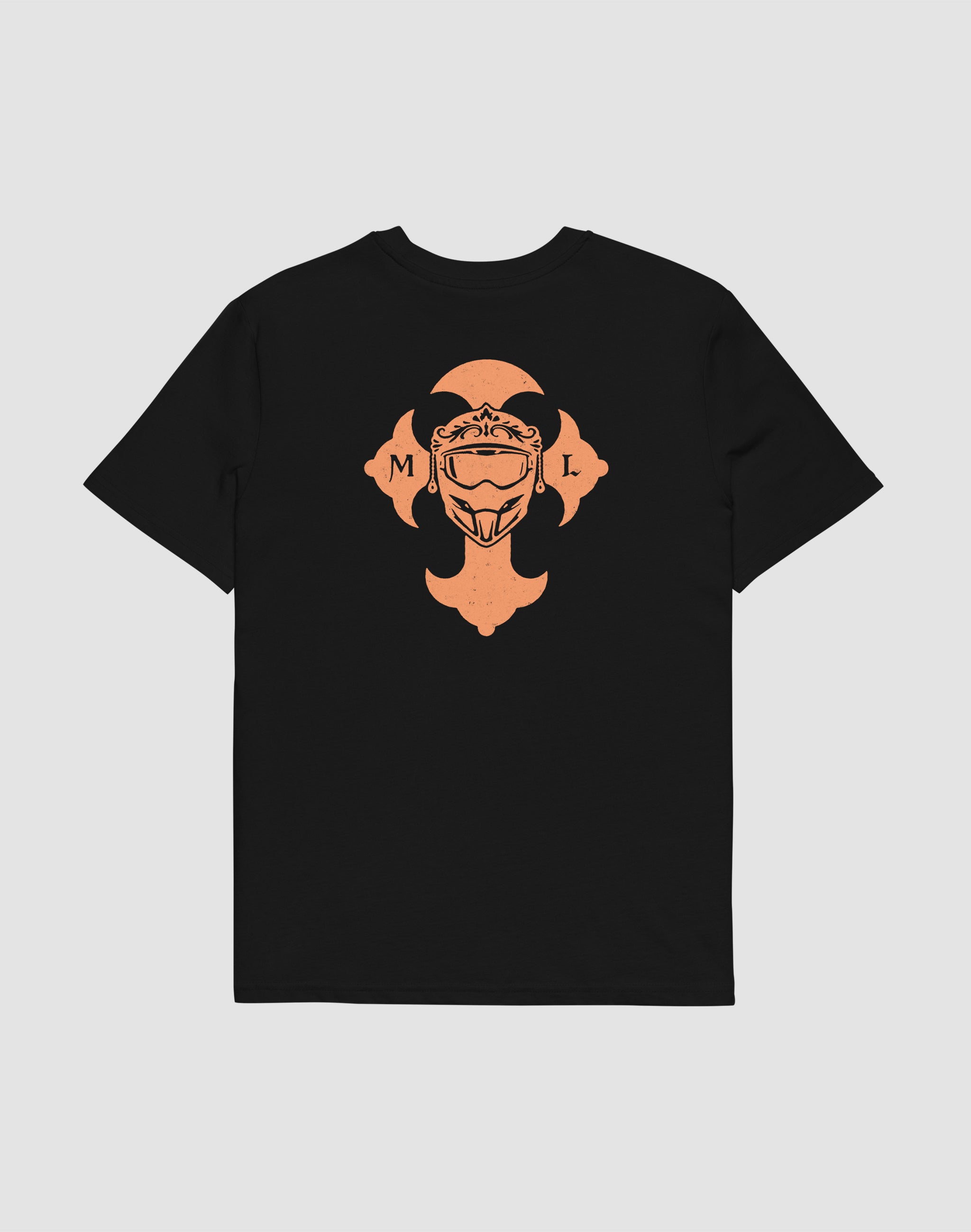 Venice Motocross League Clubwear T-black Shirt back print — PERAMA Federations