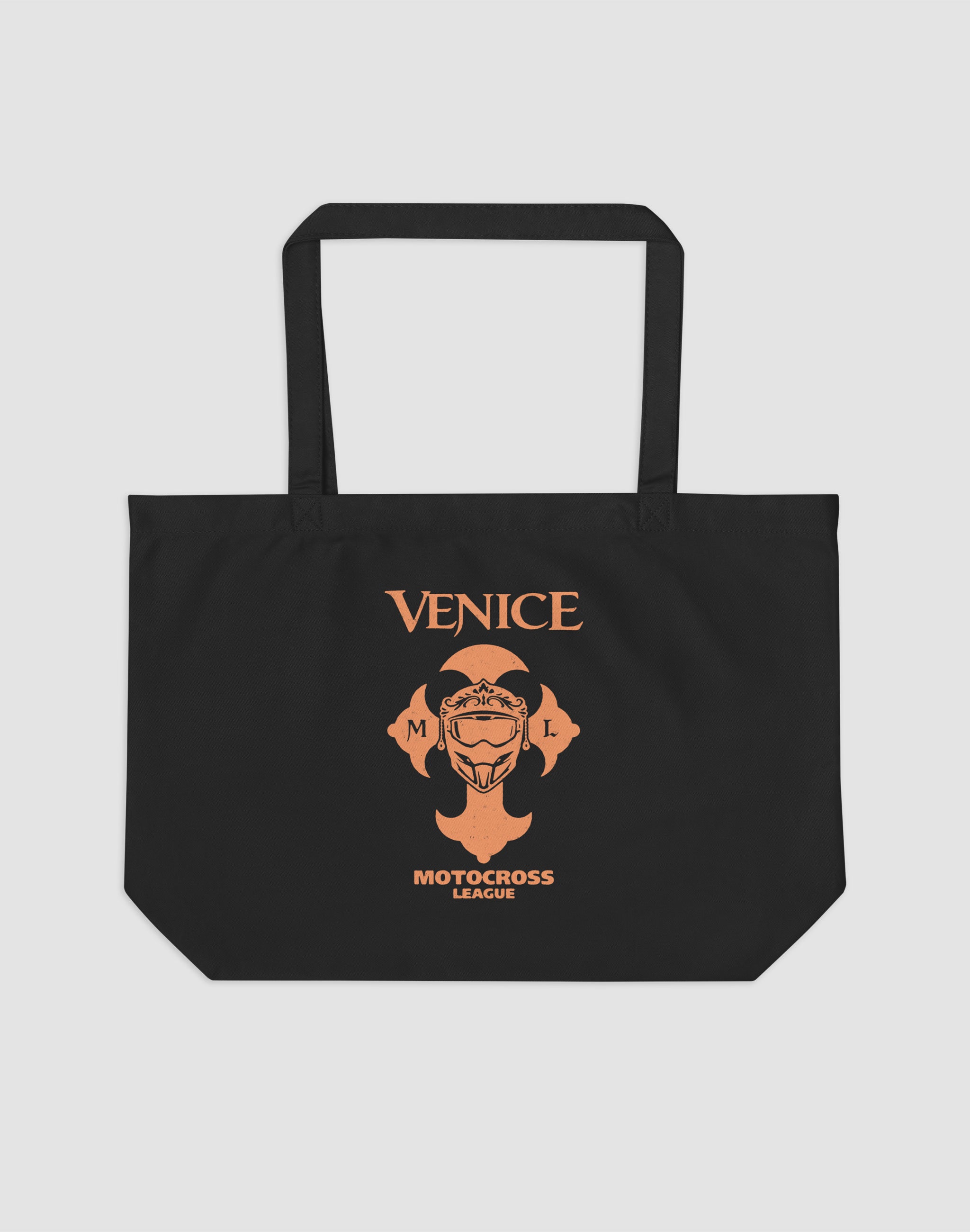Venice Motocross League Black Eco Tote — PERAMA Sport Federation